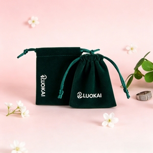 Bolsa de terciopelo de buena calidad con impresión de logotipo personalizado, bolsa de terciopelo para embalaje de bolsos, zapatos, ropa, bolsa protectora contra el polvo. - Product Image 1