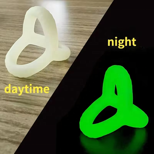 Lichtgevende Elasticiteit Haan Ringen Mannen Penis Ringen Vertraging Ejaculatie Duurzaam Cock Ring Penis Vergroting Seksspeeltjes Voor Mannen - Product Image 1