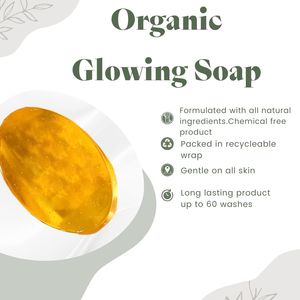 All'ingrosso personalizzato 24k oro incandescente sapone di bellezza per il miele e l'ingrediente tumerico - Product Image 2