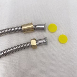 Tuyau de douche renforcé en cuivre lavable à l'eau, 1,5 m, en acier inoxydable, design minimaliste - Product Image 3