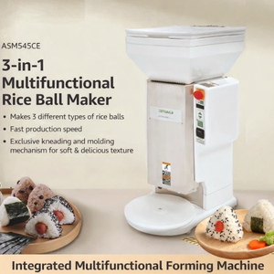 เครื่องทำข้าวปั้นอัตโนมัติ Qdmech สำหรับบุฟเฟ่ต์โรงแรม ประหยัดพลังงาน รูปทรงสามเหลี่ยม - Product Image 1