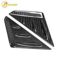 992 Couvercles triangulaires de montant A en fibre de carbone véritable GT3 RS (2x) pour Porsche Taycan 911 991 718 981