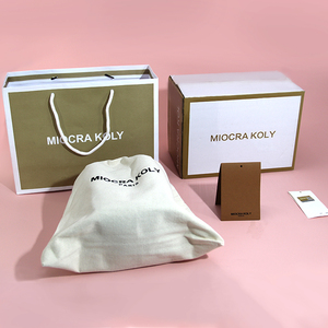 Sacs <span class=keywords><strong>de</strong></span> shopping express e-commerce 2025 en tissu, sacs cadeaux, boîte-cadeau en carton noir, <span class=keywords><strong>sac</strong></span> d'emballage en papier - Product Image 4