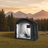 Tente Feyan 210D Oxford trois saisons monocouche en fibre de verre, pliable, facile à monter, pour 2 personnes, abri portable grand format pour le cyclisme en extérieur