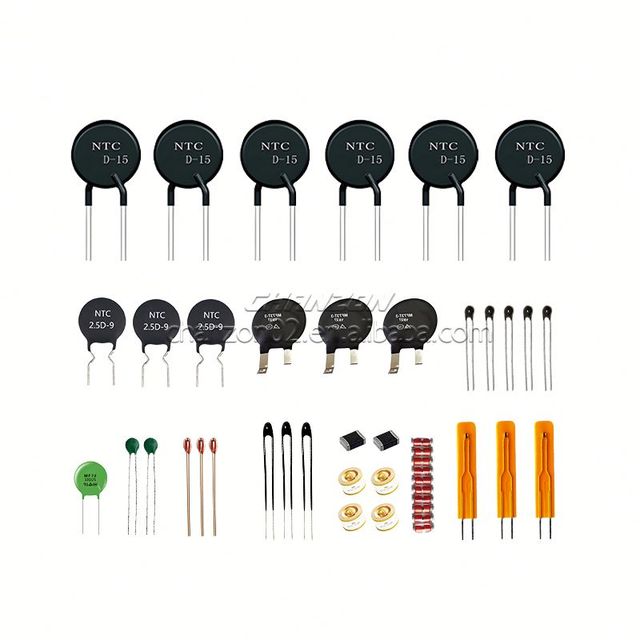 NTC PTC Thermistor Temperature Sensitive Resistor 2.5D 5D 8D 10D 16D 22D - 5 to 20 MF All Types Power Thermal Sensor Resistances