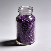Offre Spéciale – Masterbatch de Remplissage Violet Brillant pour Diffuseur de Lumière en Plastique, Résistant aux Intempéries et aux UV pour PS/PC/ABS