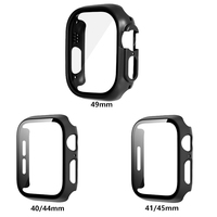 Coque de protection creuse en PC pour Apple Watch Ultra 49mm, compatible avec les modèles 49mm, 42mm, 46mm, et les séries IWatch 11, 10, 9, 8, 7