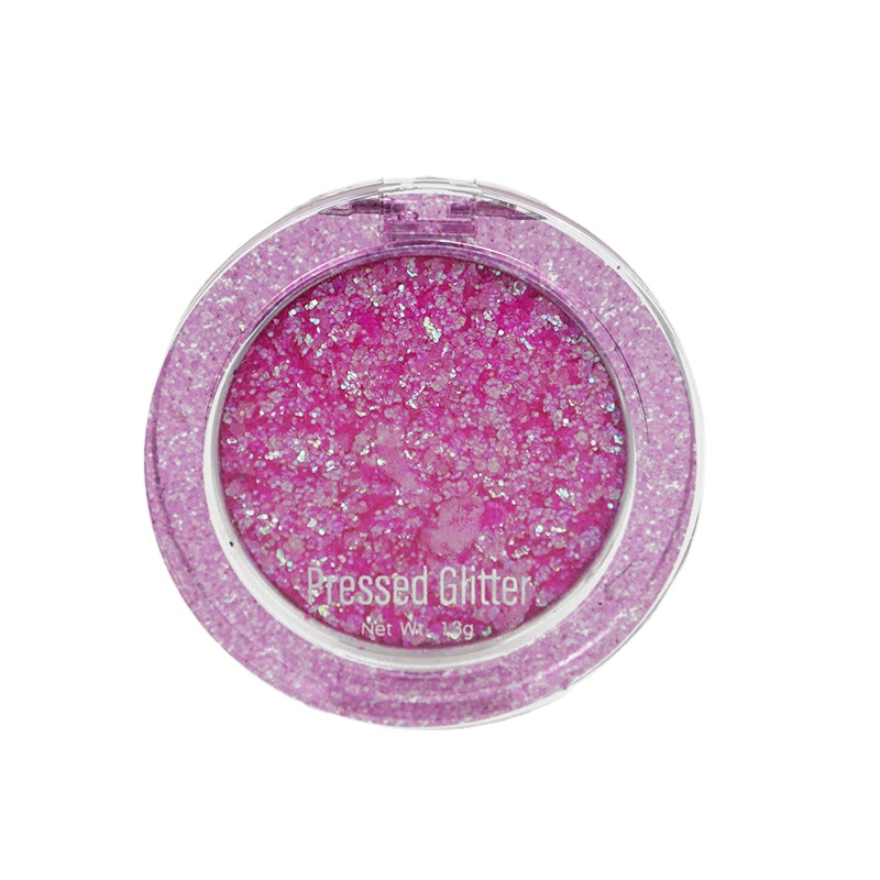 Популярные трендовые прессованные одиночные тени для век с блестками оптом