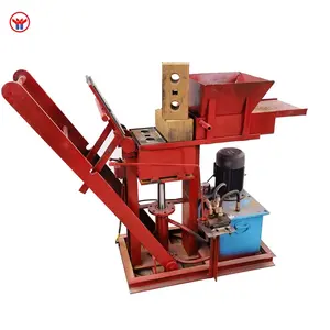 Hot Hand Press Interlock Block Machine Manual Clay/soil/mud Brick Press Machine Hollow Block Making Machine