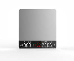 Balance à café Dosage 2025 avec moulin à café numérique, machine à café commerciale, mesure, mini minuteur, métal, petite balance à café 2025 - Product Image 3