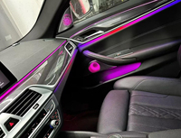 Kit de Iluminación Ambiental Estilo OEM para BMW Serie 5 G30 2017-2023, Control desde la Pantalla del Vehículo, Actualización de Luces de Altavoces
