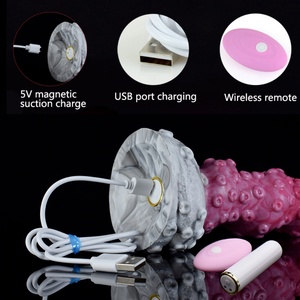 YOCY Silicone Octopus Monster Dildo <b>Vibrators</b> <b>Remote</b> Control Vibrating Anal Plug Sex Toy for Women Men Sex Shop - Product Image 5