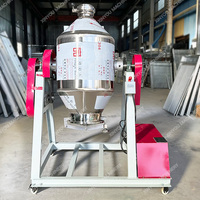 Mélangeur en acier inoxydable à double cône pour cannelle, paprika, poudre de piment rouge, machine à mélanger