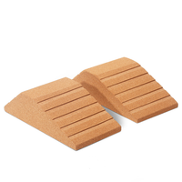 Réglable Premium Cork SLANT BOARD Antidérapant Fitness Pédale Aérobie Step Banc Confortable Rainures Pédale Stepper Plate-forme