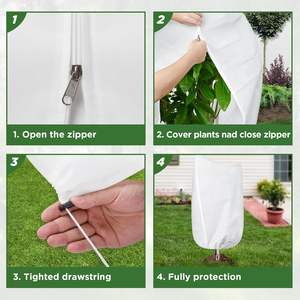 Housses de protection contre le gel des plantes réutilisables pour les plantes d'extérieur, les fruits et les arbres en <span class=keywords><strong>pot</strong></span> en hiver - Product Image 2