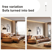 Ensemble de canapé sectionnel électrique extensible avec télécommande sans fil de luxe, prix d'usine, canapé-lit coulissant inclinable à commande électrique sur mesure