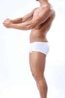 Boxers pour hommes personnalisés, respirants, écologiques, à séchage rapide, grande taille, avec bande élastique, gris, coton et élasthanne