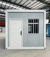 Maisons modulaires en conteneurs fournie par l'usine, maisons pliables, maisons préfabriquées mobiles, mini-maisons préfabriquées