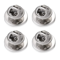 Composants pour la fabrication de bijoux DIY, base de broche en acier inoxydable, support de cabochon pour la fabrication de badges et de bijoux DIY