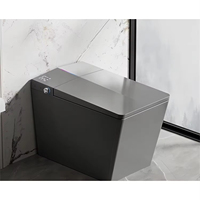 FEIDU Smart Blanc Céramique Bidet Siège De Toilette Télécommande Automatique WC Carré Bol Forme S-Trap Drainage Avancé Siège Chauffage