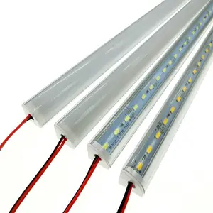 코너 알루미늄 LED 프로파일 디퓨저 스트립 라이트 플러시 마운트 90 각도 마운트 채널