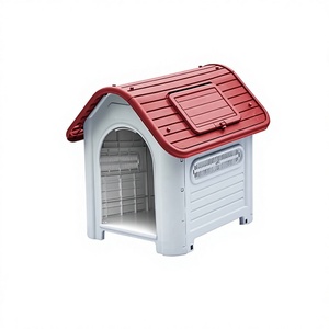 Casa para Perros Impermeable para Exteriores, Jaula para Perros Resistente al Viento para Perros Medianos y Grandes, Villa Cálida para Perros para Invierno - Product Image 3