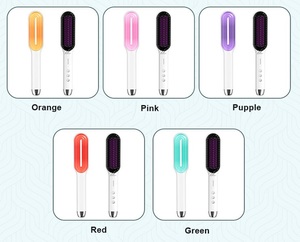 Chuyên Nghiệp Tóc Ép Tóc Bàn Chải LED Titan Chiếu Sáng Hot Lược Tạo Kiểu Lược Cho Thẳng Uốn Điện Hộ Gia Đình - Product Image 5