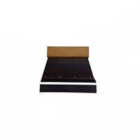 Grattoir à colle métallique moderne et durable de 210 mm de longueur pour outils de construction de sols en bois et en vinyle PVC