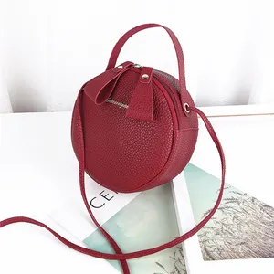 2022 logo yuvarlak klasik kırmızı omuz deri lüks tasarımcı çantaları ünlü markalar kadınlar