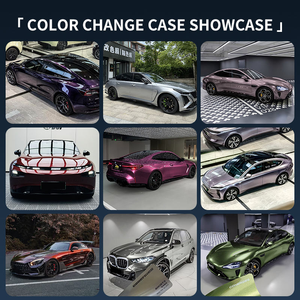 Vinilo para Rotulación de Autos al Por Mayor a Bajo Precio, Color Gris Púrpura PPF, <span class=keywords><strong>Película</strong></span> de Alta Calidad Antiarañazos y Autoregenerable, Más de 300 Colores - Product Image 4