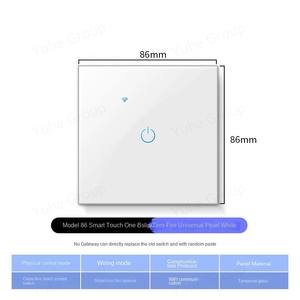 Sistema de Automatización del Hogar Más Popular, Control por Voz, Interruptor Táctil Inteligente para Pared EWeLink Smart 2CH 10A PC, QD Smart-TY-E3 - Product Image 2
