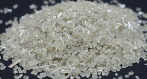 Matériau EPS blanc recyclé, matière première pour panneaux en polystyrène extrudé, particules de mousse recyclées, particules de polystyrène - Product Image 5