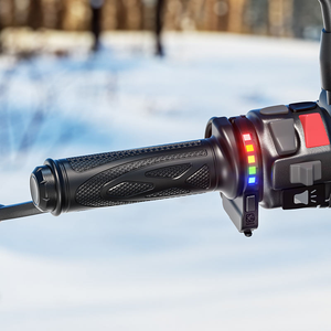 Poignées chauffantes universelles Kewig avec chargeur, poignées chauffantes pour <span class=keywords><strong>guidon</strong></span> <span class=keywords><strong>de</strong></span> moto, compatibles avec Harley, Honda, Kawasaki, Yamaha, Dirt Bike, ATV - Product Image 1