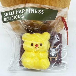 Mini Ours Animal Tabi Mochi Jouets à Presser Sensoriels Simulation Croissant Alimentaire Squishies Unisexe Anti-Stress Anxiété Jouet Fidget - Product Image 1