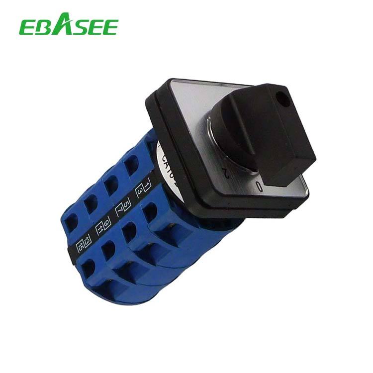Factory Wholesale Selector Switch 3 Position Rotary Switches 32amp Motor Reverse Cam Switch