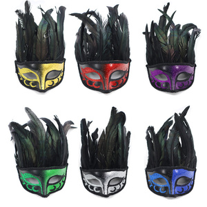 Máscara <span class=keywords><strong>de</strong></span> Plumas <span class=keywords><strong>de</strong></span> <span class=keywords><strong>Halloween</strong></span> - Máscara <span class=keywords><strong>de</strong></span> Princesa <span class=keywords><strong>de</strong></span> Media Cara <span class=keywords><strong>para</strong></span> Fiestas <span class=keywords><strong>de</strong></span> Disfraces |   Máscara <span class=keywords><strong>de</strong></span> Ojos Pintada Sexy <span class=keywords><strong>para</strong></span> <span class=keywords><strong>Mujer</strong></span> <span class=keywords><strong>para</strong></span> Disfraces - Product Image 2