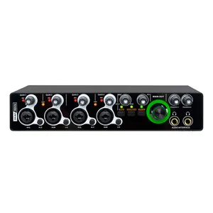 2023 Xtuga E-44 nouvelle mise à niveau 24Bit 192KHz 4 entrées 4 sorties carte son Carte Son USB Interfaz De Interface Audio