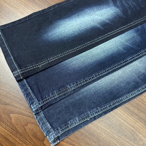 Rollo de Tela Denim Elástica Ecológica Azul Grisáceo de Sarga Tejida Lizhi XH6011W al por Mayor con 98% Algodón y 2% Elastano para Cortinas de Mezclilla - Product Image 3