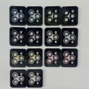 Iphone के लिए ग्लिटर डायमंड मेटल कैमरा लेंस 16 14 प्रो मैक्स 13 15 12 कैमरा सेंसर रक्षक - Product Image 4