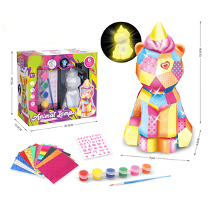 Bộ đồ chơi vẽ tranh thạch cao tự làm phổ biến, tranh vẽ graffiti trắng, đồ chơi vẽ 3D, đèn búp bê thạch cao, heo đất HS HS1529321 - Product Image 3