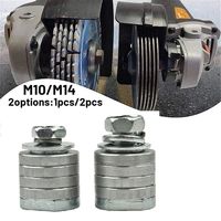Adaptateur pour meuleuse d'angle M10 M14 vers rainureuse, convertisseur d'interface pour polisseuse d'angle de type 100/125, adaptateur pour outils électriques