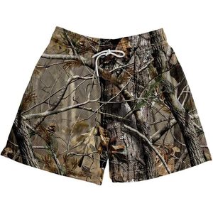 Shorts de sport en mesh camouflage pour homme, séchage rapide, avec poches, pour entraînement et course à pied - Product Image 1