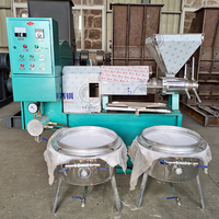 Automatische Seseme Baobab Zaden Zwarte Druivenzaad Mosterd China Frituurolie Maken Machine Soja Palm Fruit Olie Persmachine