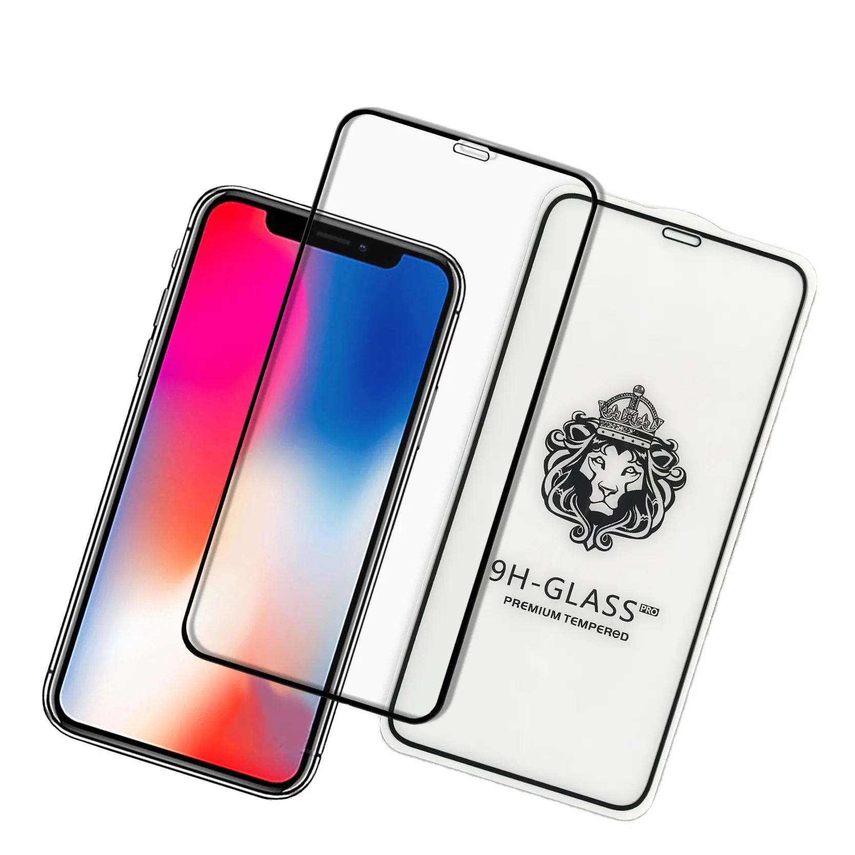 MO pellicola salvaschermo in vetro temperato per telefono cellulare ULTRA sottile Lion Clear 2.5D per XIAOMI REDMI HUAWEI iphone