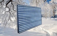 Módulo de pantalla Led de publicidad exterior de Color amarillo 320x160mm 1/4 escaneo alto brillo