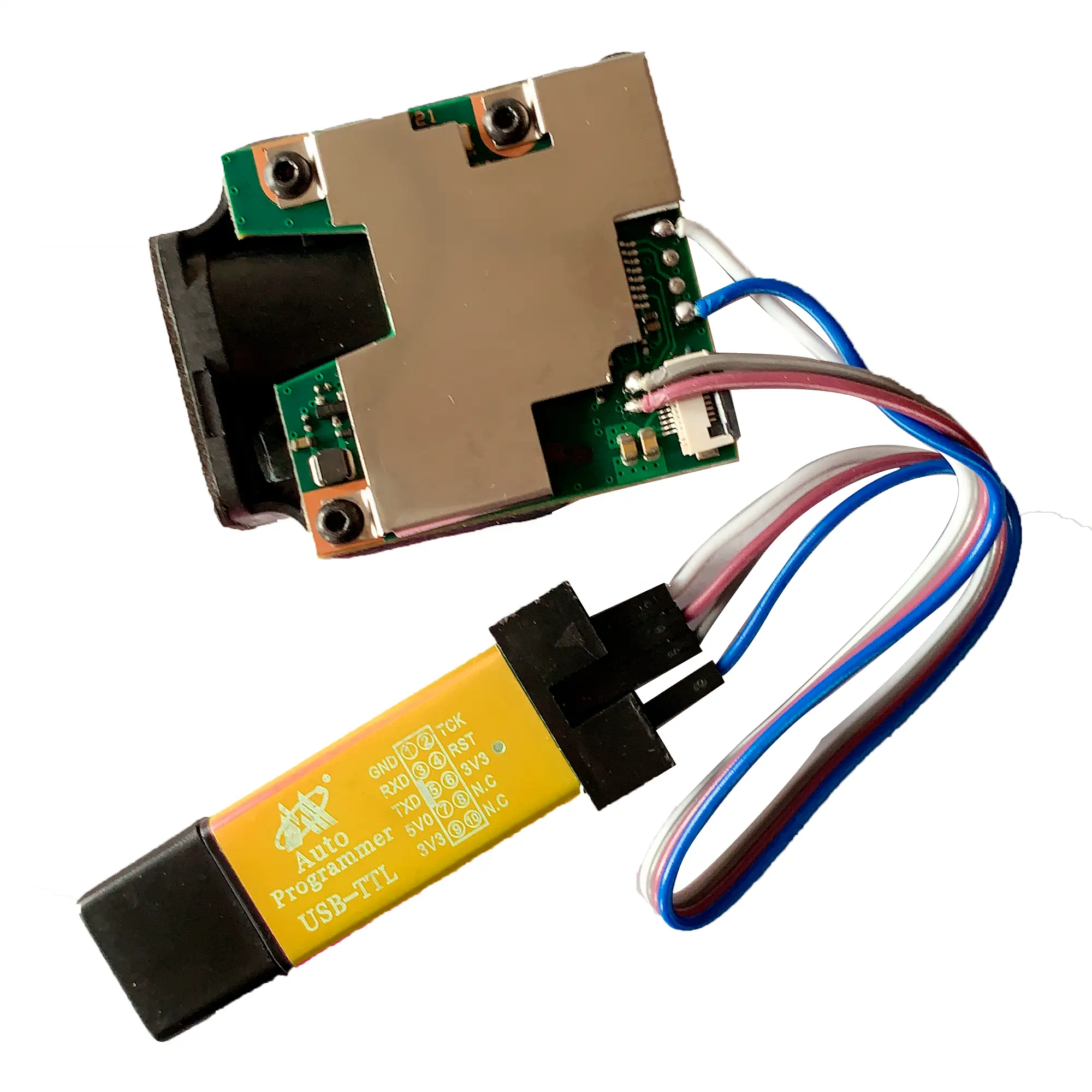 0.2mm resolution TTL/RS232/USB laser distance rangefinder measuring meter module
