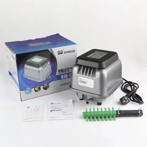 SUNSUN-bomba de aire para acuario comercial, compresor de oxígeno silencioso hidropónico, aireador <span class=keywords><strong>HJB</strong></span> serie 120/280/550 - Product Image 6