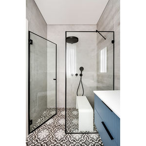 Hot Sale Frameless Glass Shower Box with Hinge Swing Rain Doors for Hotel <strong>Bathroom</strong> or Outdoor Cabin for Cabine Shower Rooms - Product Image 5