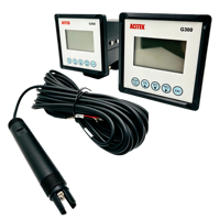 Contrôleur intelligent de pH et d'ORP, RS485 MODBUS 4-20mA, IP65 étanche, écran LCD, double relais, analyseur industriel, OEM ODM ACITEK