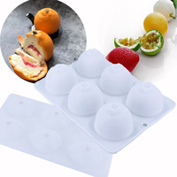 Moule en silicone 3D pour glace, fruits, cornets, sucettes glacées, gâteaux, desserts, chocolat, mini barres mignonnes pour des formes colorées, moules à cupcakes